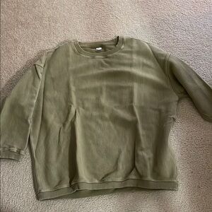 Aerie Olive Green Sweatshirt